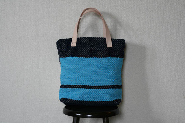 裂き織りバッグ040