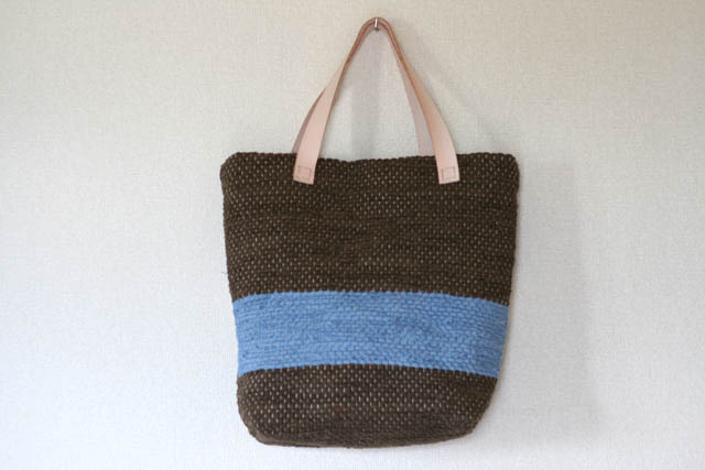 裂き織りバッグ064