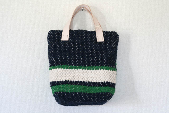 裂き織りバッグ088