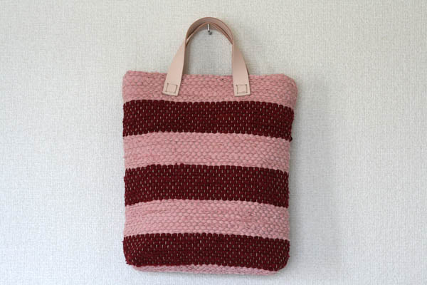 裂き織りバッグ114