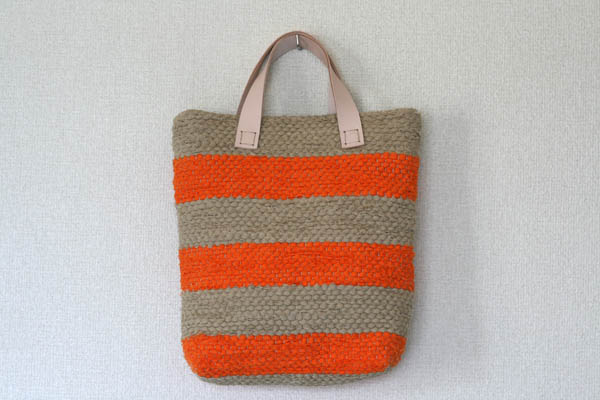 裂き織りバッグ115