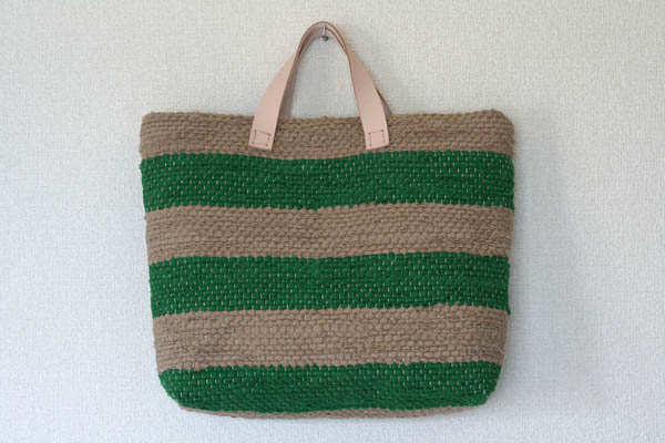 裂き織りバッグ118