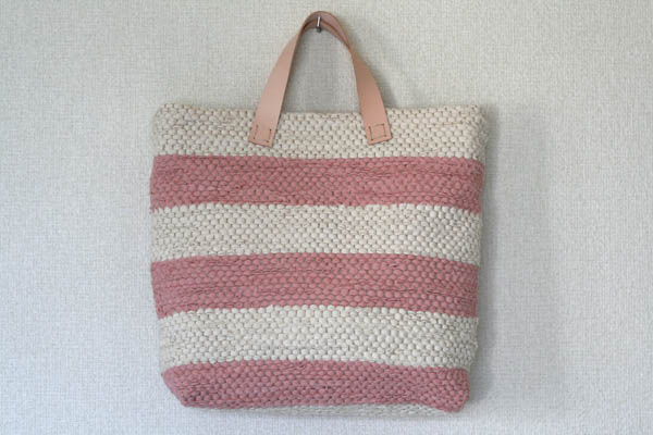 裂き織りバッグ125