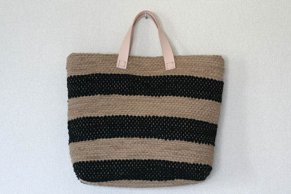 裂き織りバッグ127
