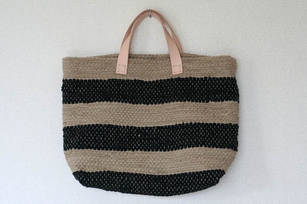 裂き織りバッグ135