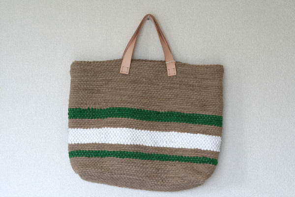 裂き織りバッグ141