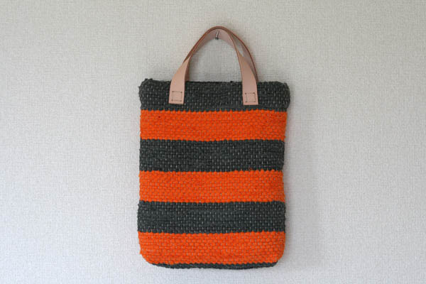 裂き織りバッグ142