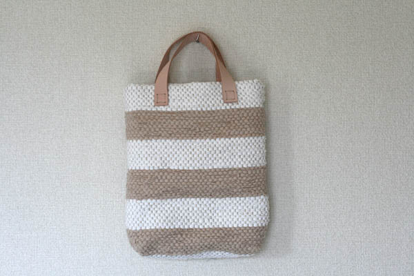 裂き織りバッグ144