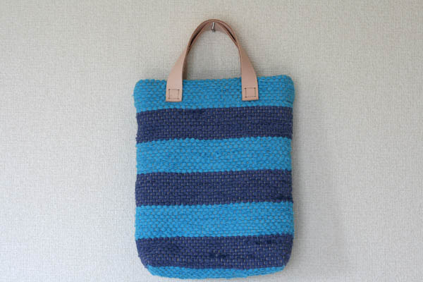 裂き織りバッグ145