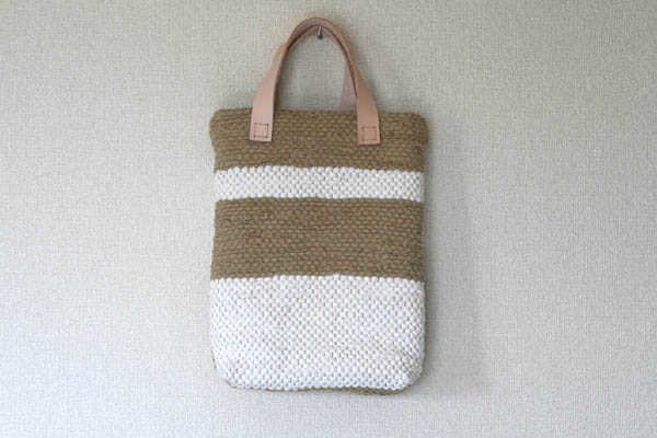 裂き織りバッグ147