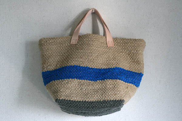 裂き織りバッグ149