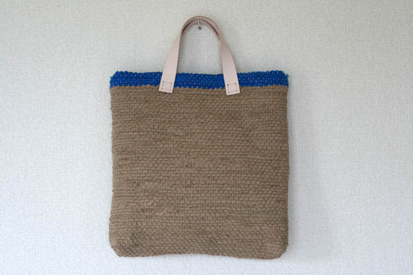 裂き織りバッグ163