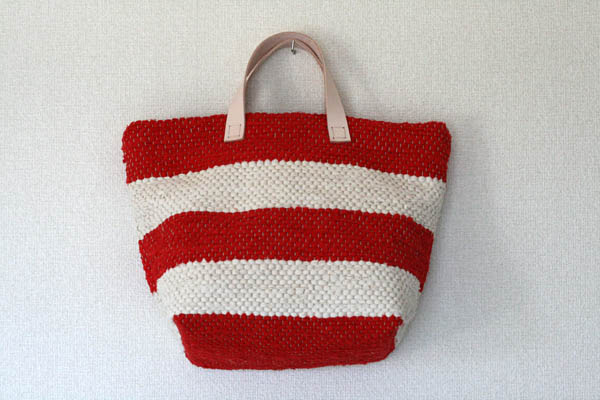 裂き織りバッグ177