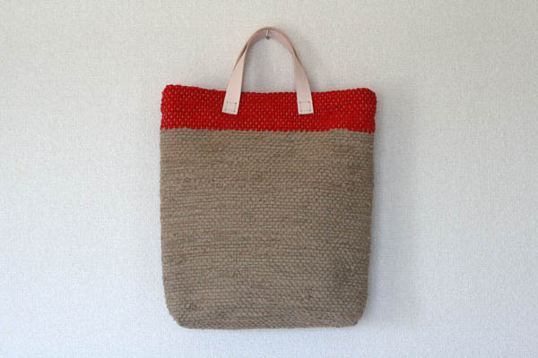 裂き織りバッグ178