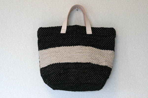 裂き織りバッグ190