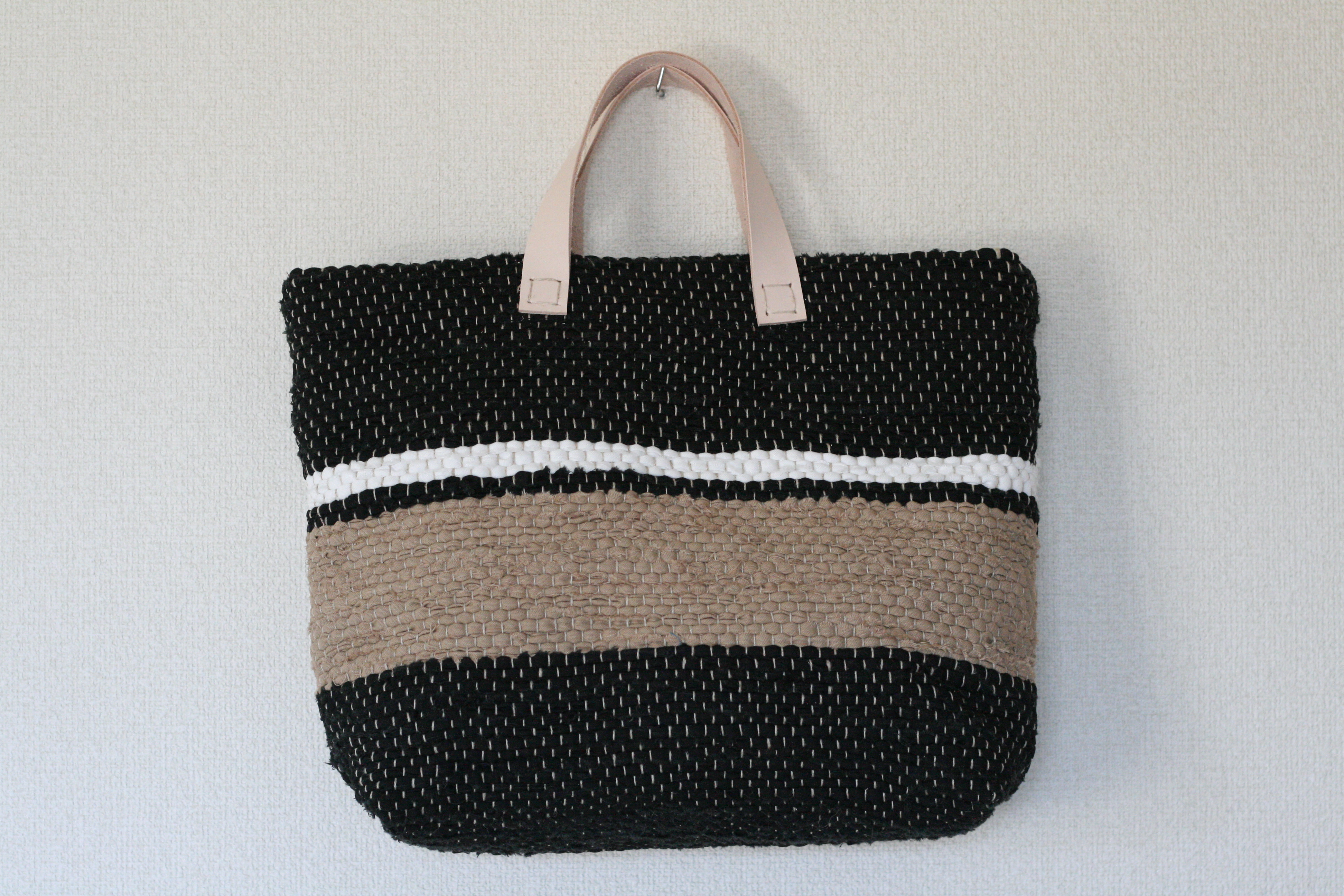 裂き織りバッグ193