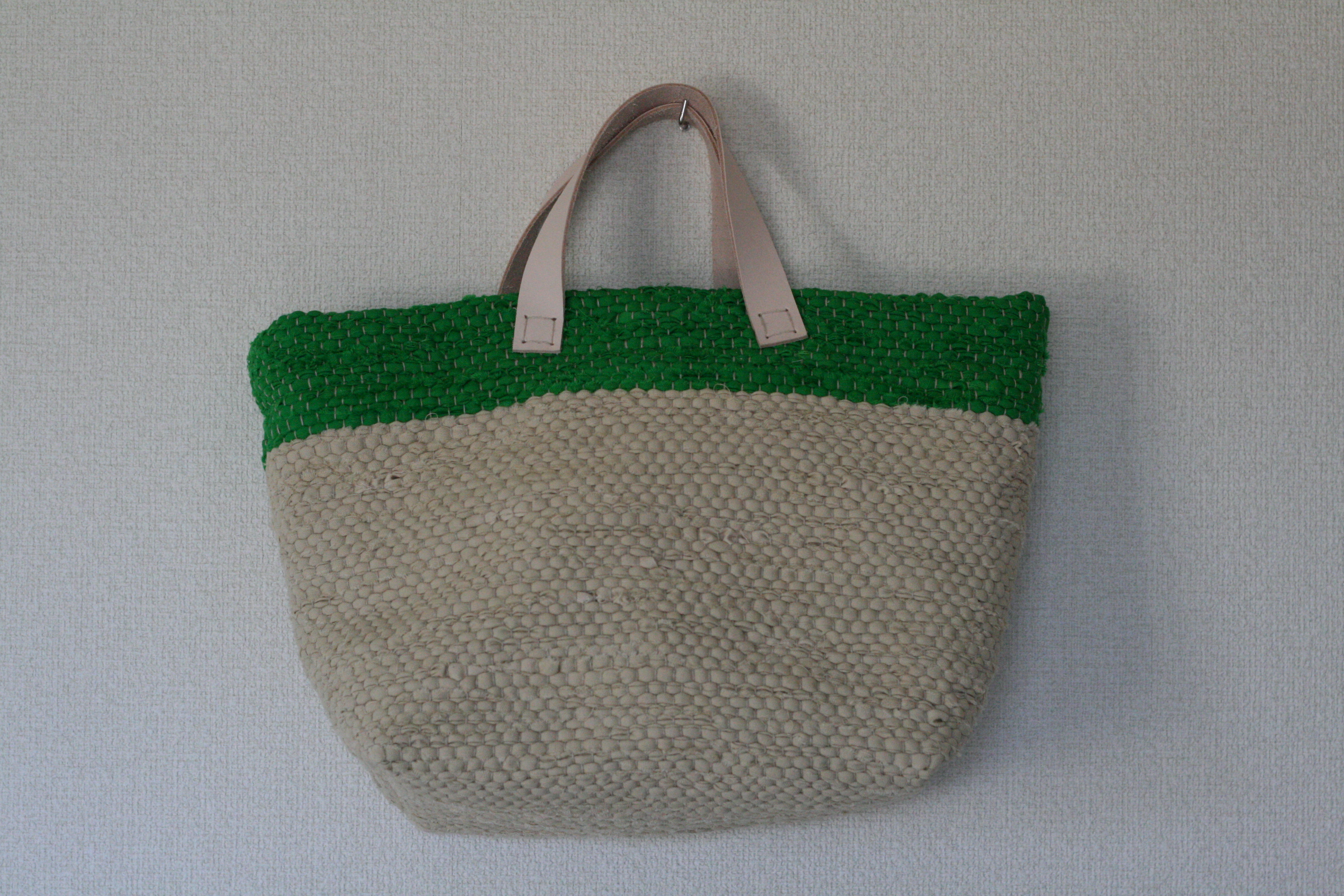 裂き織りバッグ194