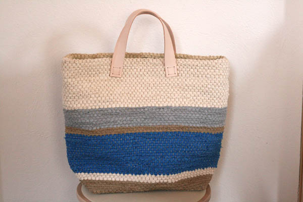 裂き織りバッグ214