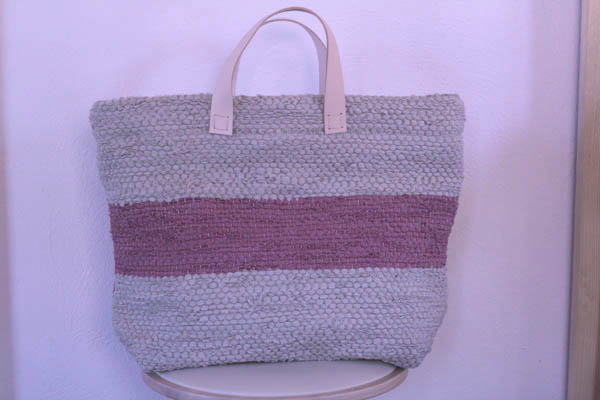 裂き織りバッグ220