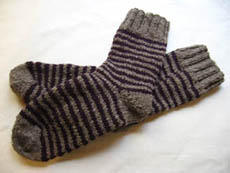 手紡ぎくつ下034