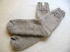手紡ぎくつ下048