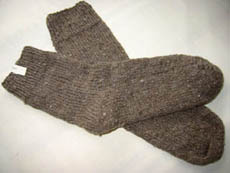 手紡ぎくつ下092